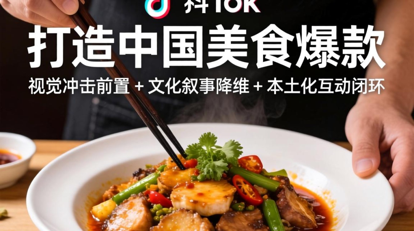 TikTok 中国美食流量怎么获取