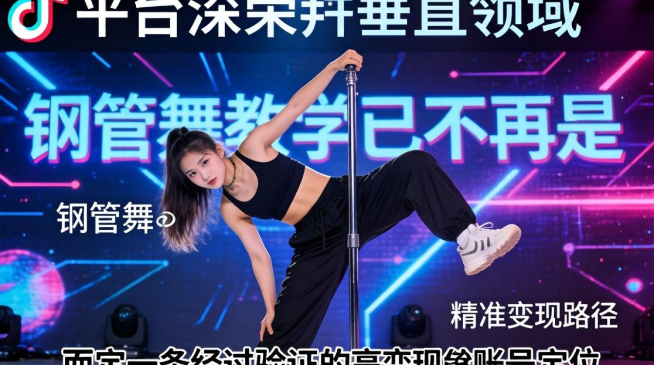 TikTok 钢管舞变现技巧月入过万