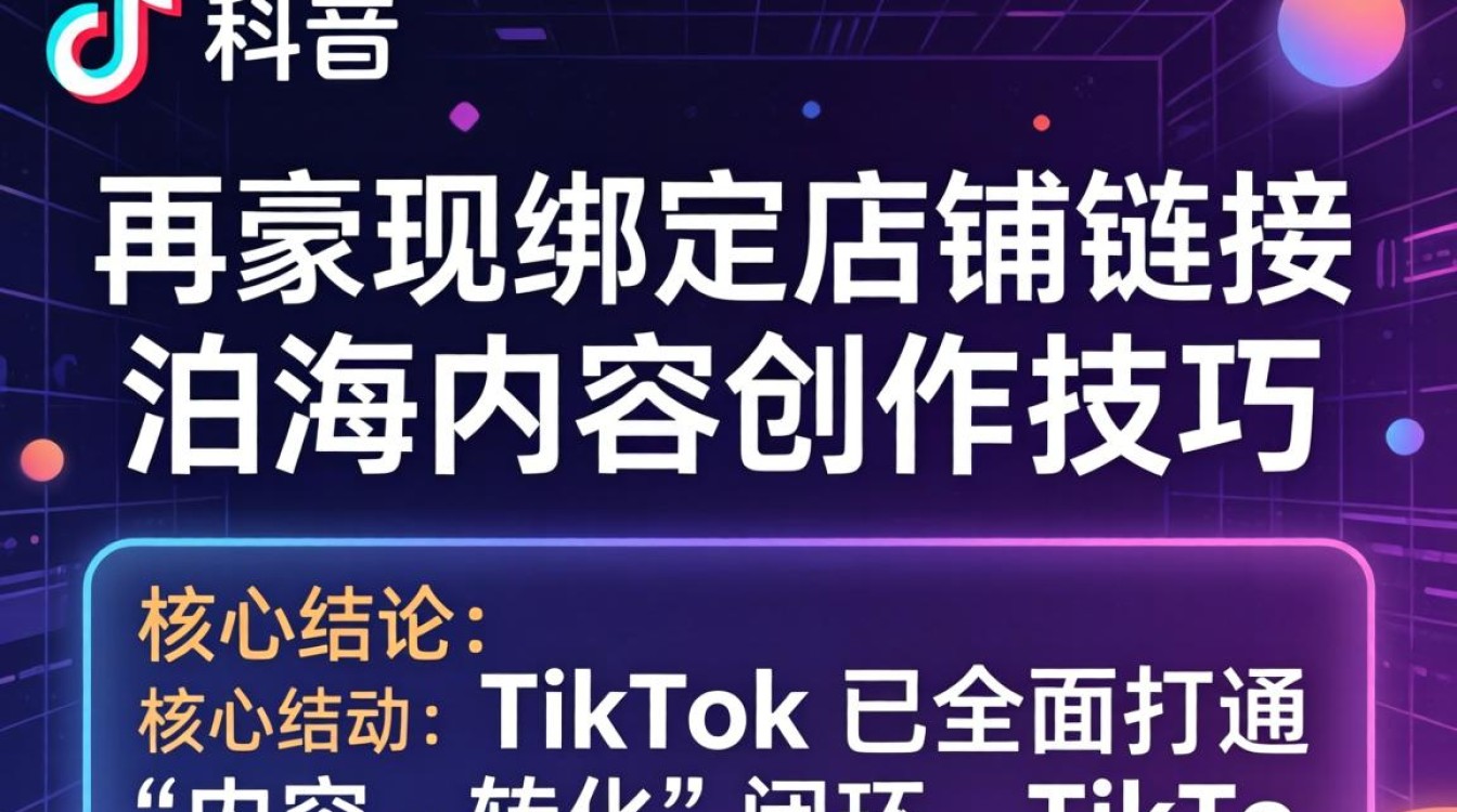 TikTok 绑定店铺链接怎么操作