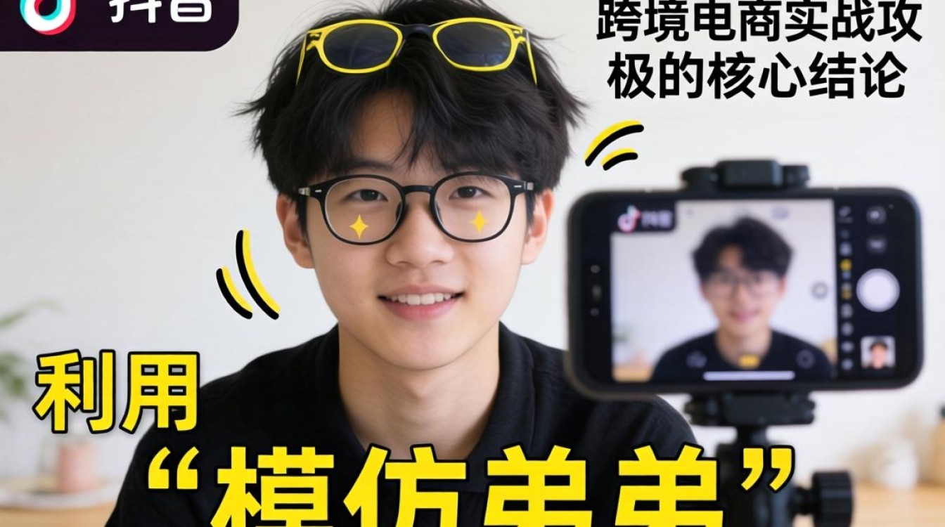 TikTok 模仿弟弟拍视频 跨境电商实战攻略