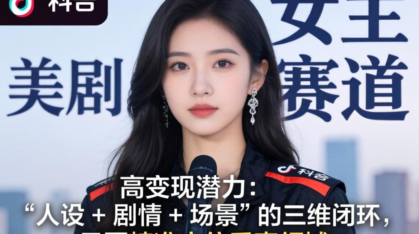TikTok 美剧女主 变现技巧