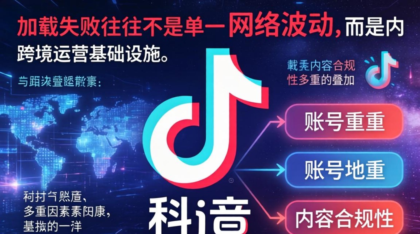TikTok 为什么加载失败