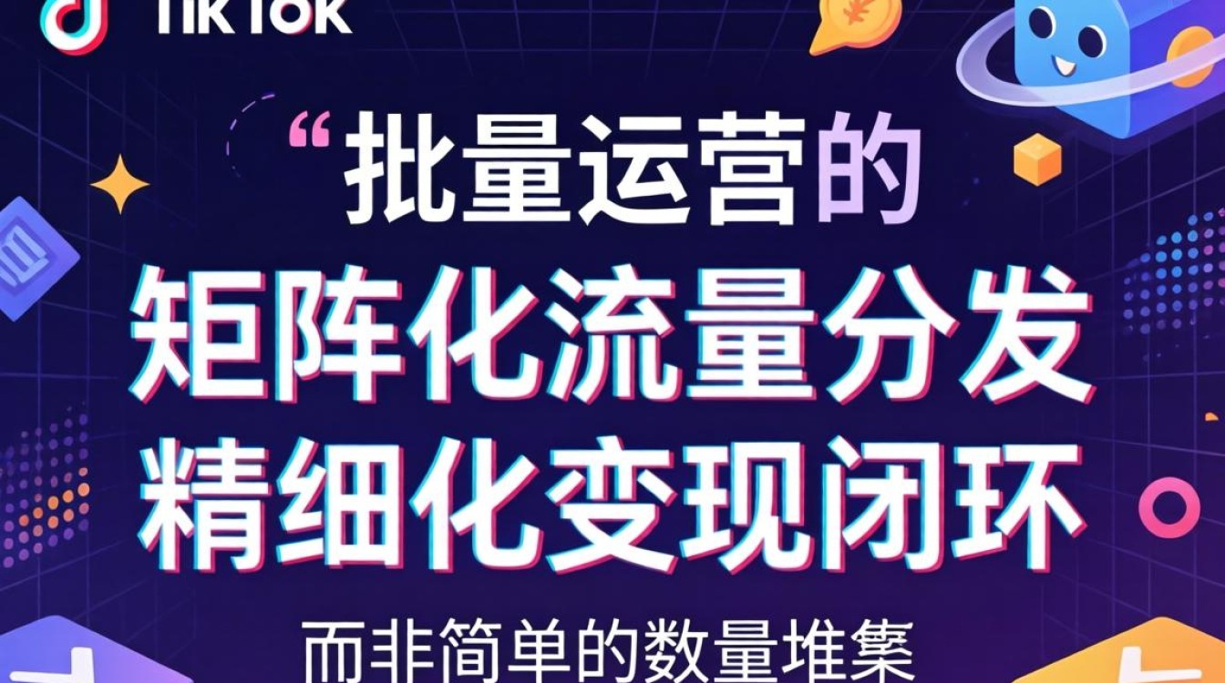 TikTok 账号如何批量注册