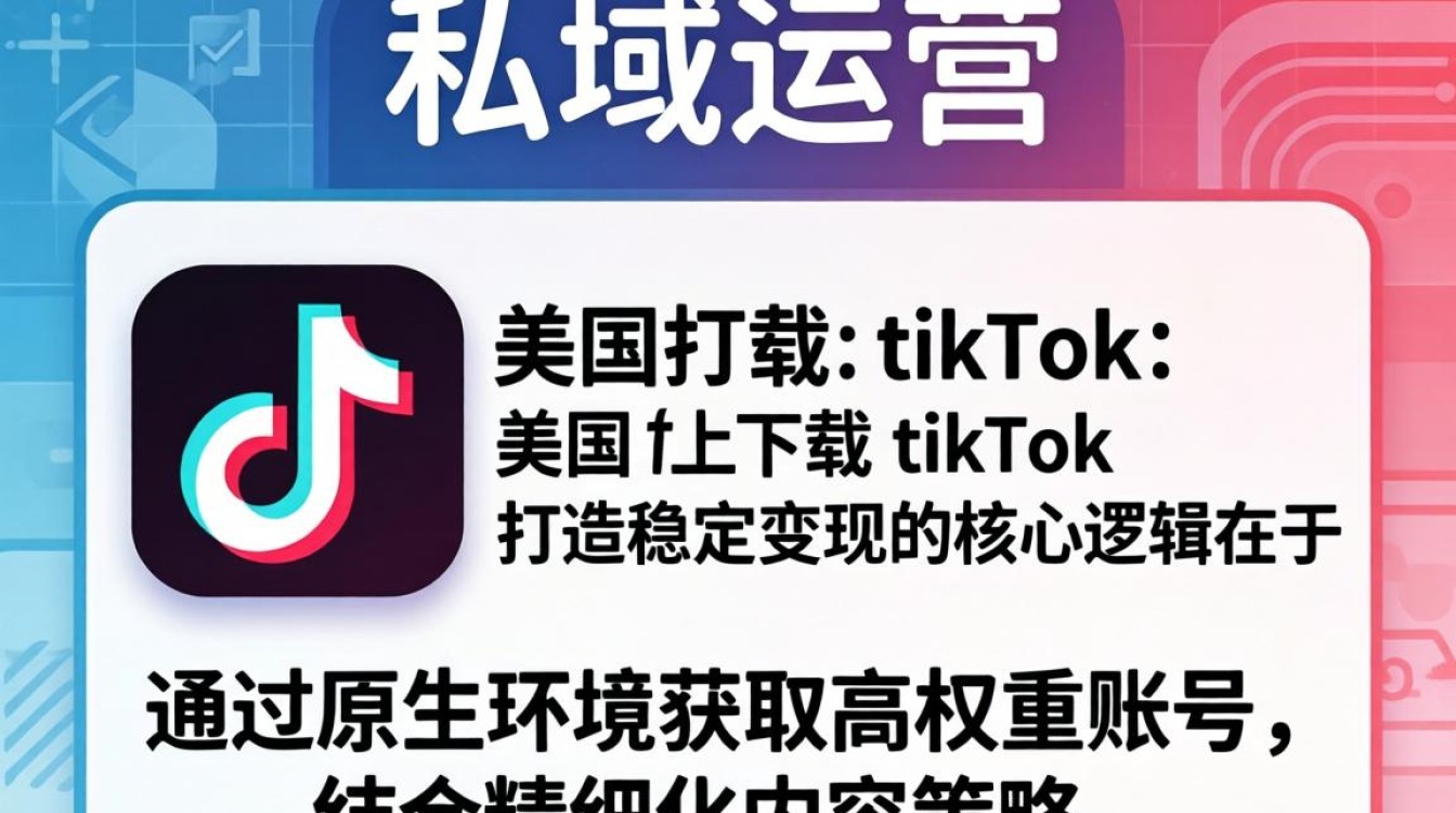 私域运营用美国 ID 下载 TikTok 怎么打造稳定变现
