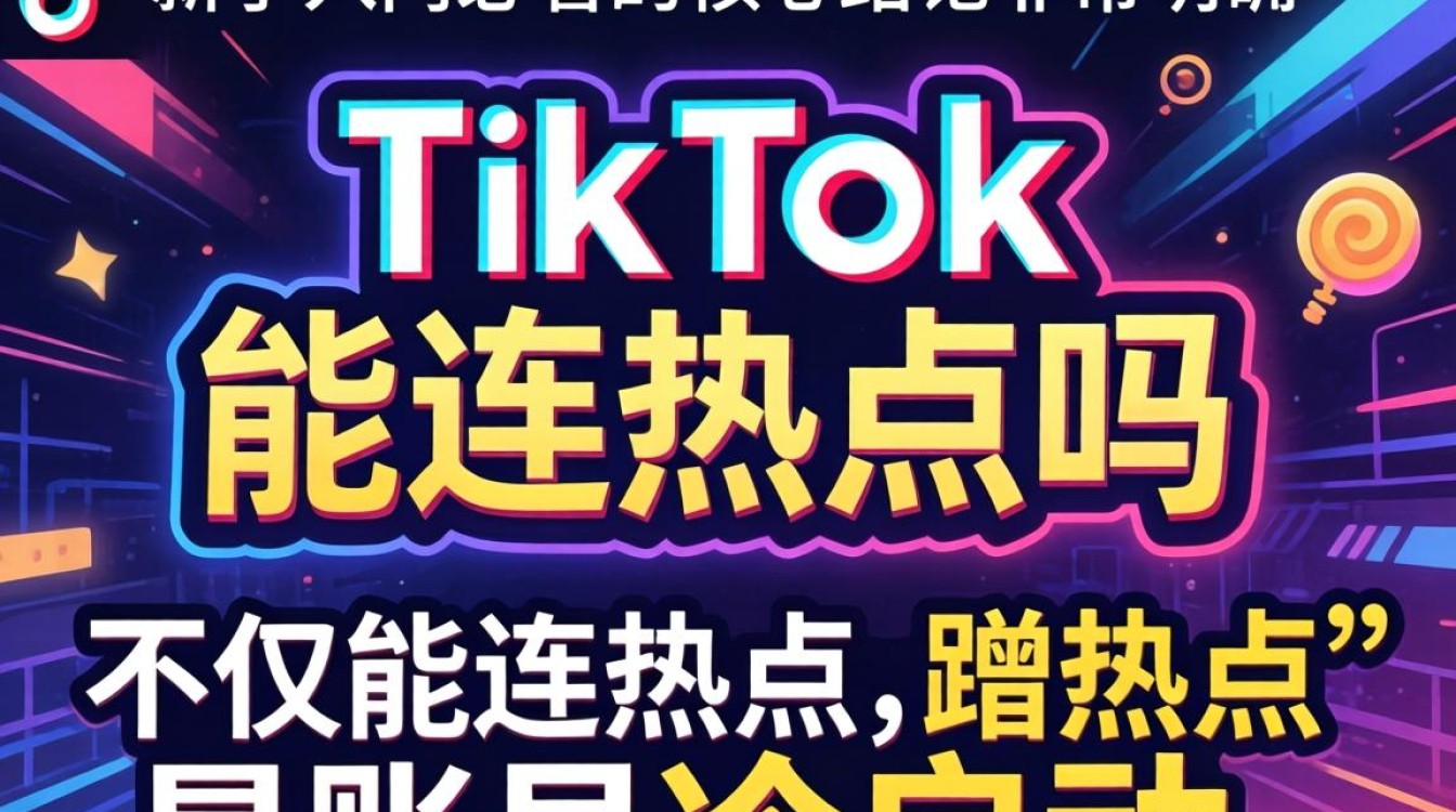TikTok 连热点怎么操作