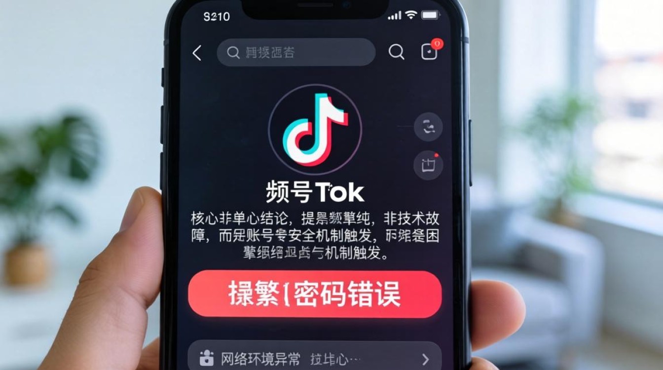 TikTok 总显示密码错误怎么办