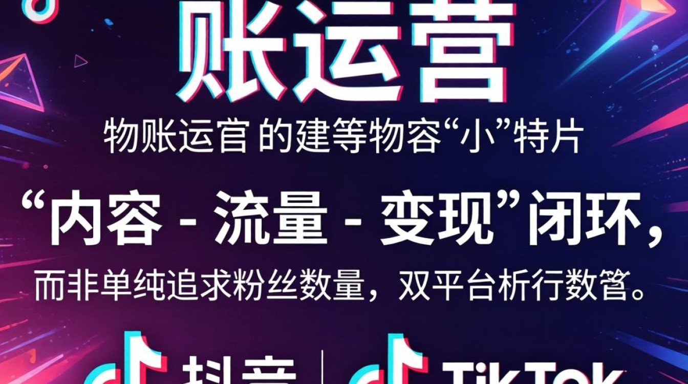 账号运营抖音小助手tiktok涨粉变现秘籍