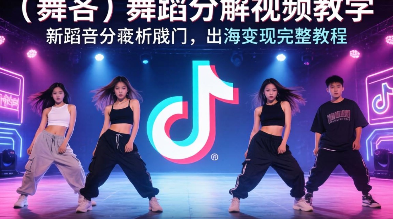 TikTok 舞蹈分解视频教学 出海变现完整教程