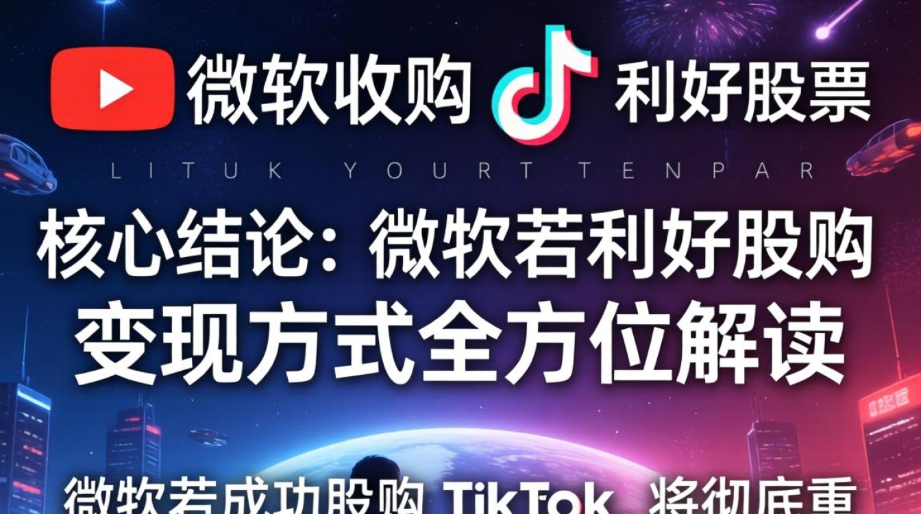 微软收购 TikTok 利好股票变现方式全方位解读
