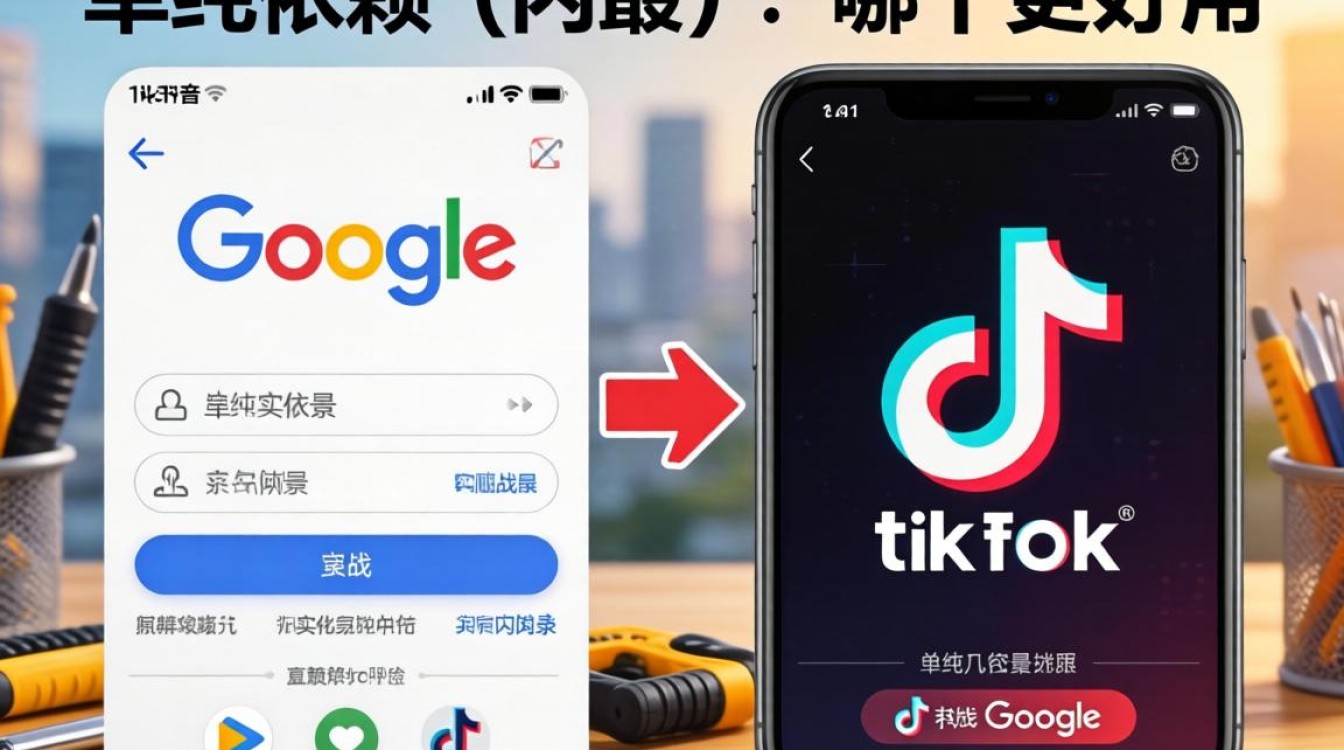 Google 登录 TikTok 闪退哪个更好用