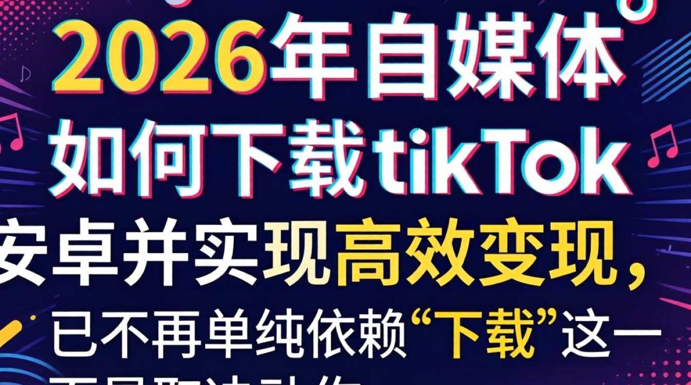 自媒体如何下载tiktok安卓