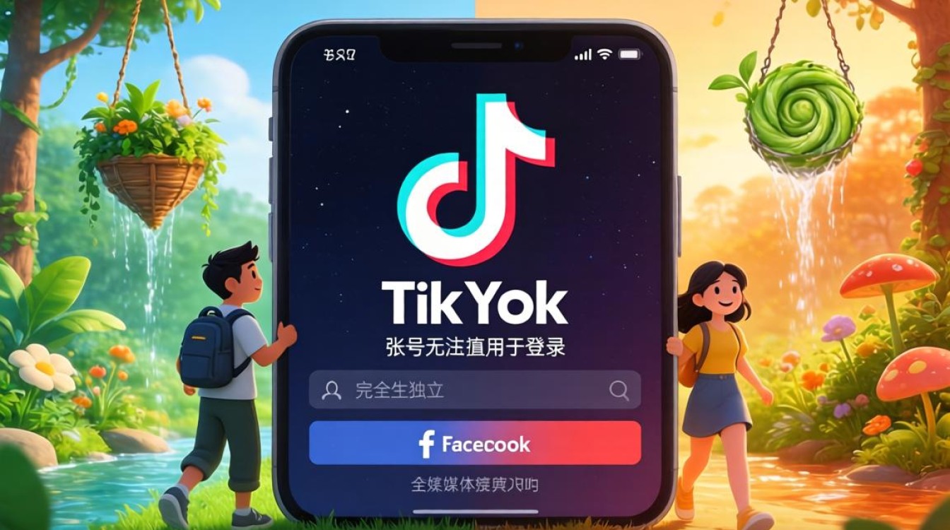 新媒体 facebook 可以登录 tiktok 吗