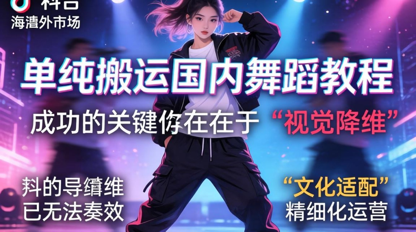 TikTok 舞蹈分解教学视频 海外市场入局指南