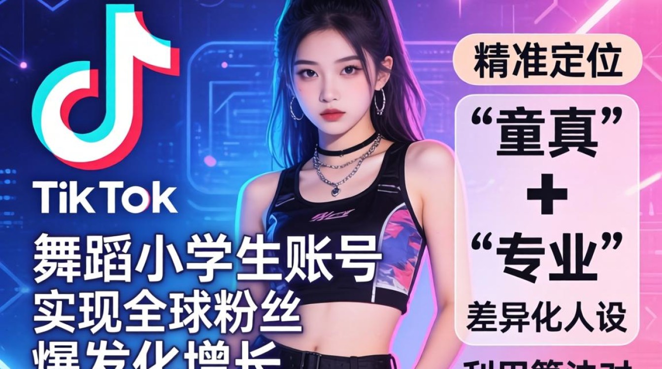TikTok 舞蹈小学生如何涨粉
