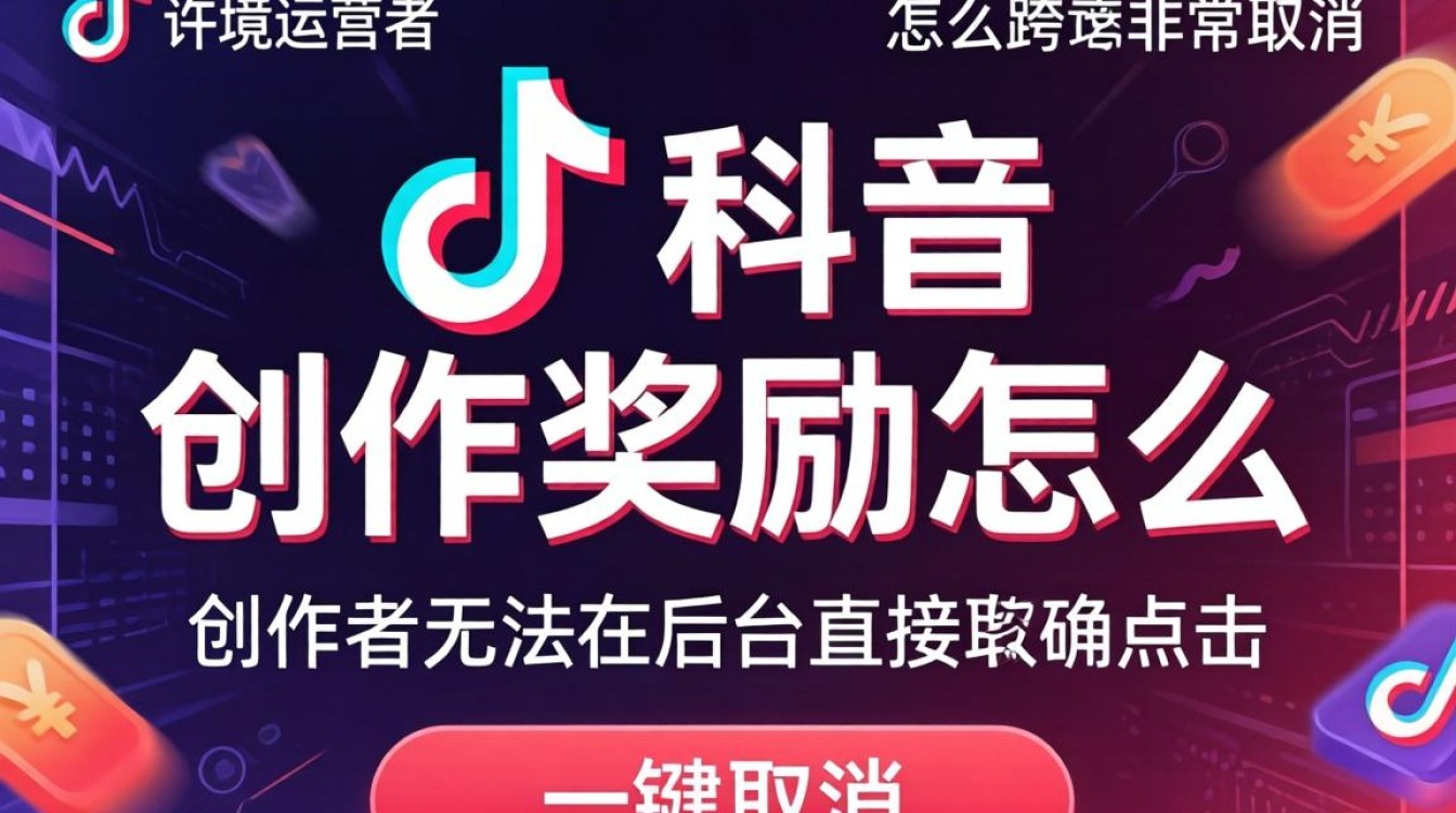 如何取消 TikTok 创作奖励