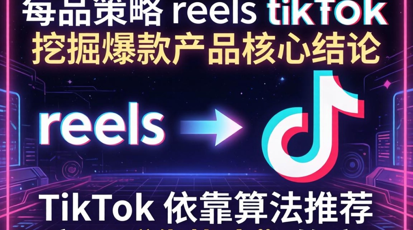 选品策略 reels 和 tiktok 的区别是什么