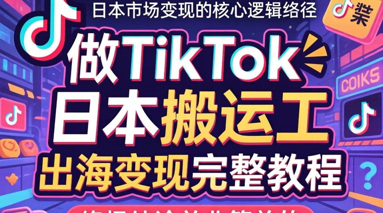 TikTok 日本搬运工出海变现完整教程