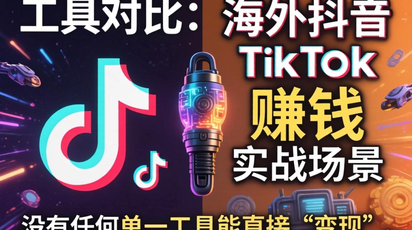 TikTok与抖音工具对比哪个更赚钱