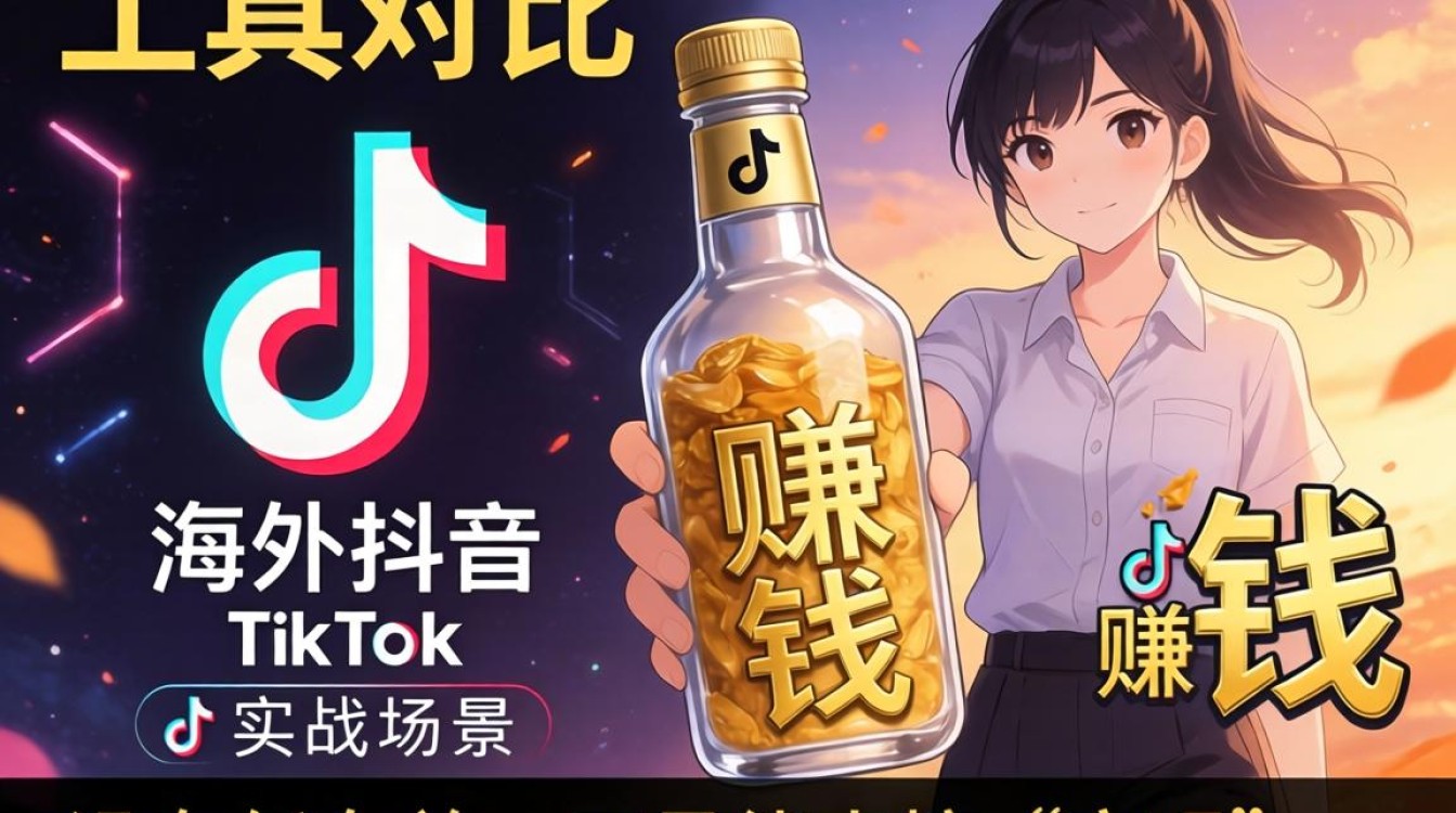 TikTok与抖音工具对比哪个更赚钱