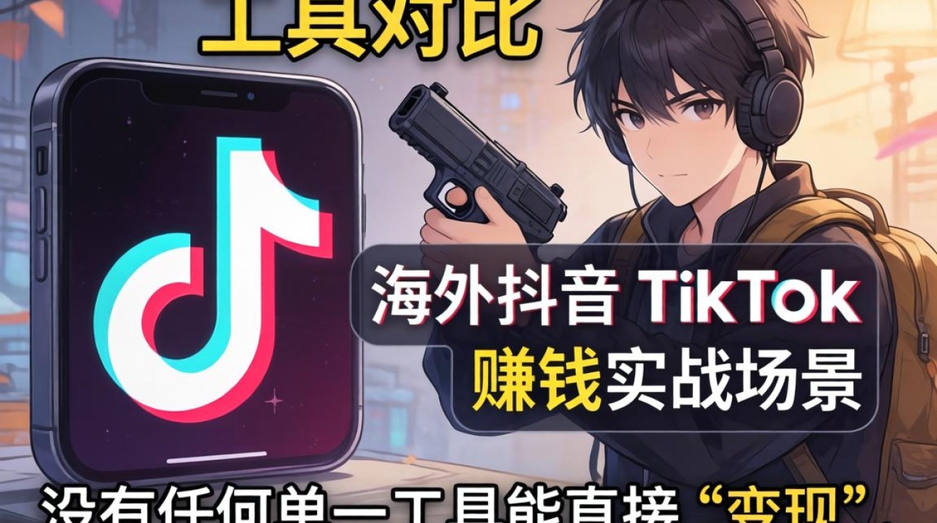 TikTok与抖音工具对比哪个更赚钱
