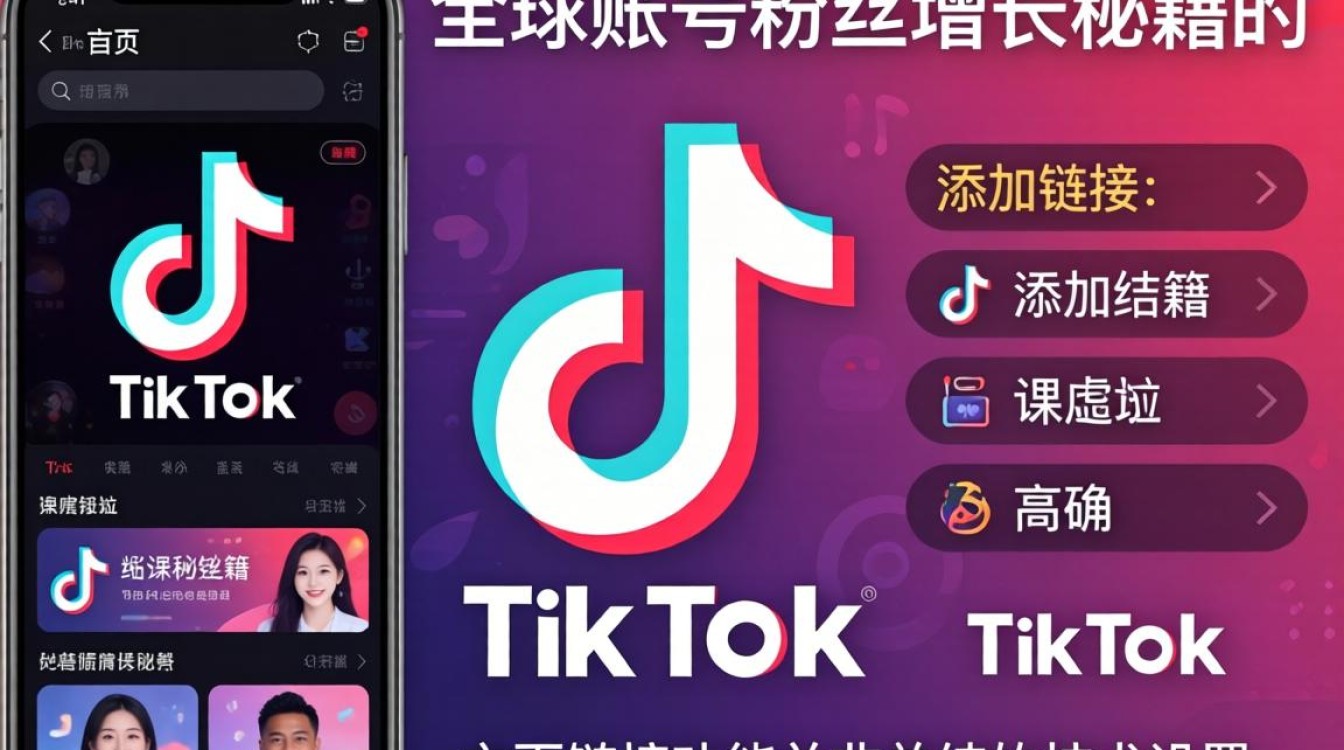TikTok 主页怎么添加链接