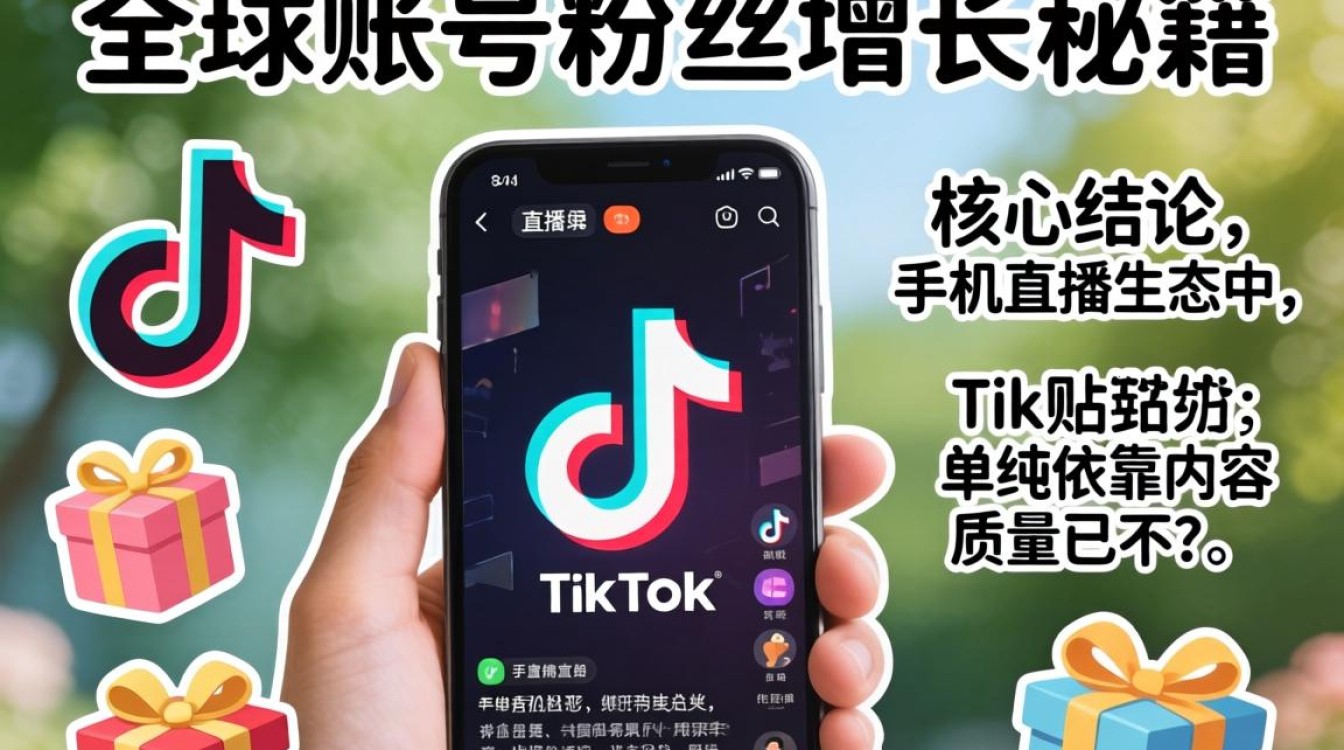 TikTok 手机直播礼物贴纸