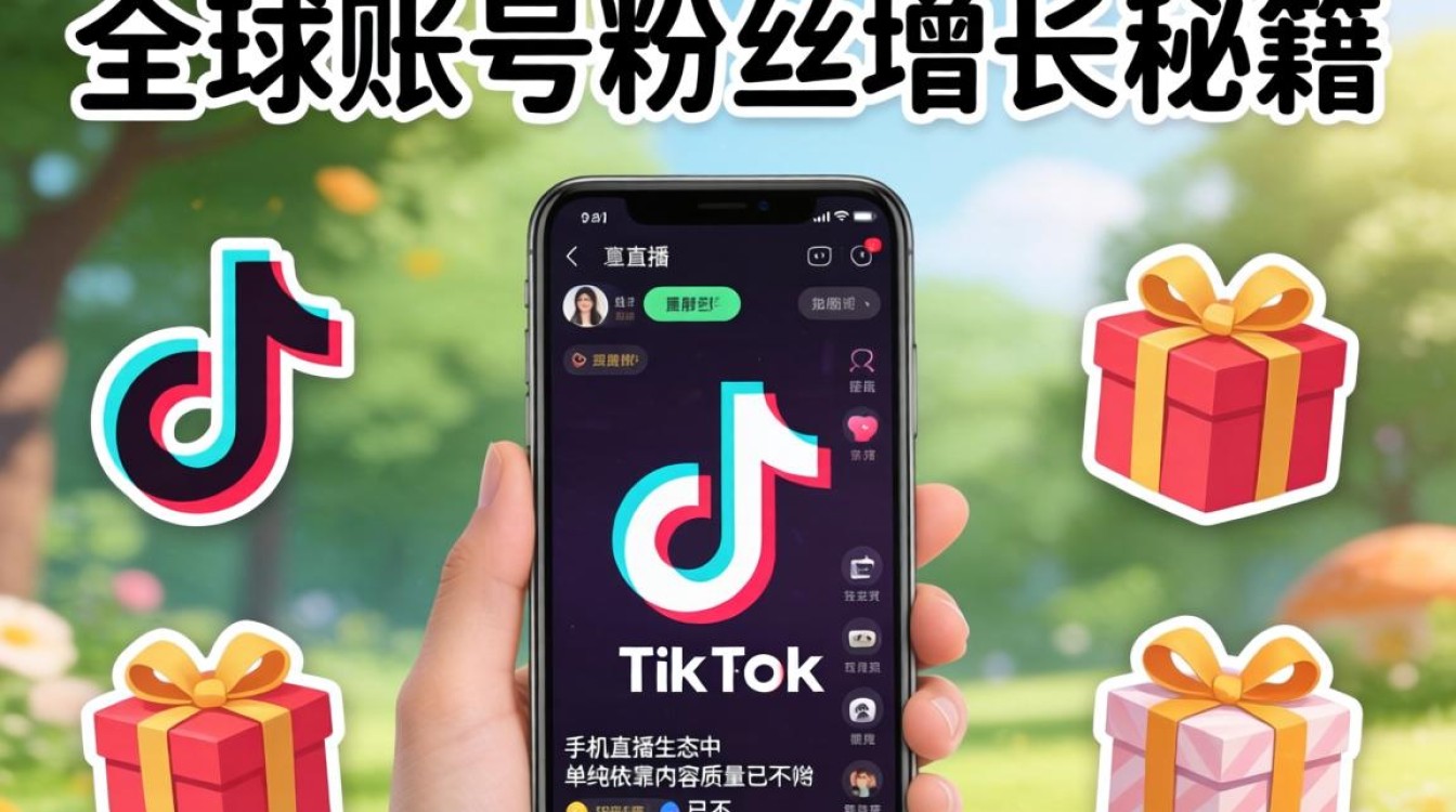 TikTok 手机直播礼物贴纸