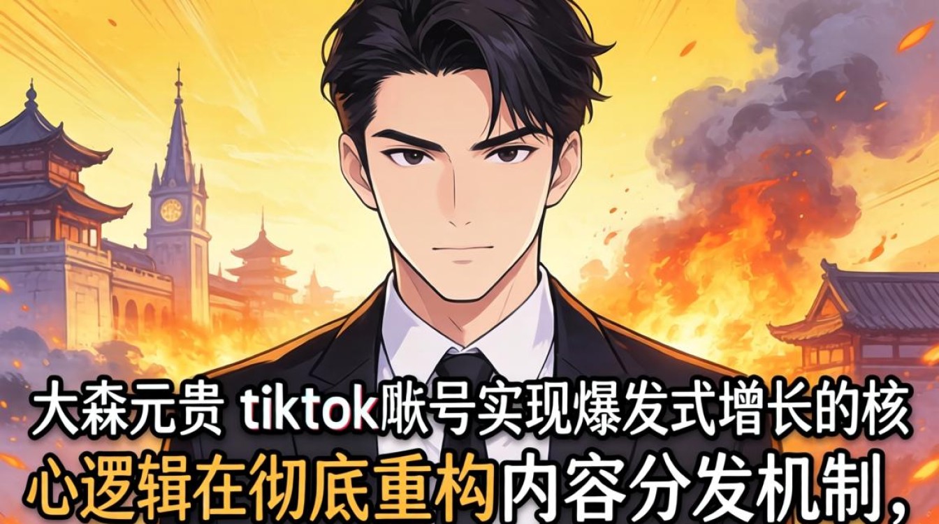 公域获取大森元贵 TikTok 如何突破流量瓶颈