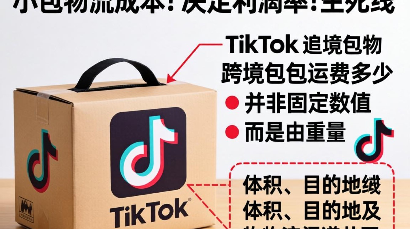 TikTok 跨境包包运费多少