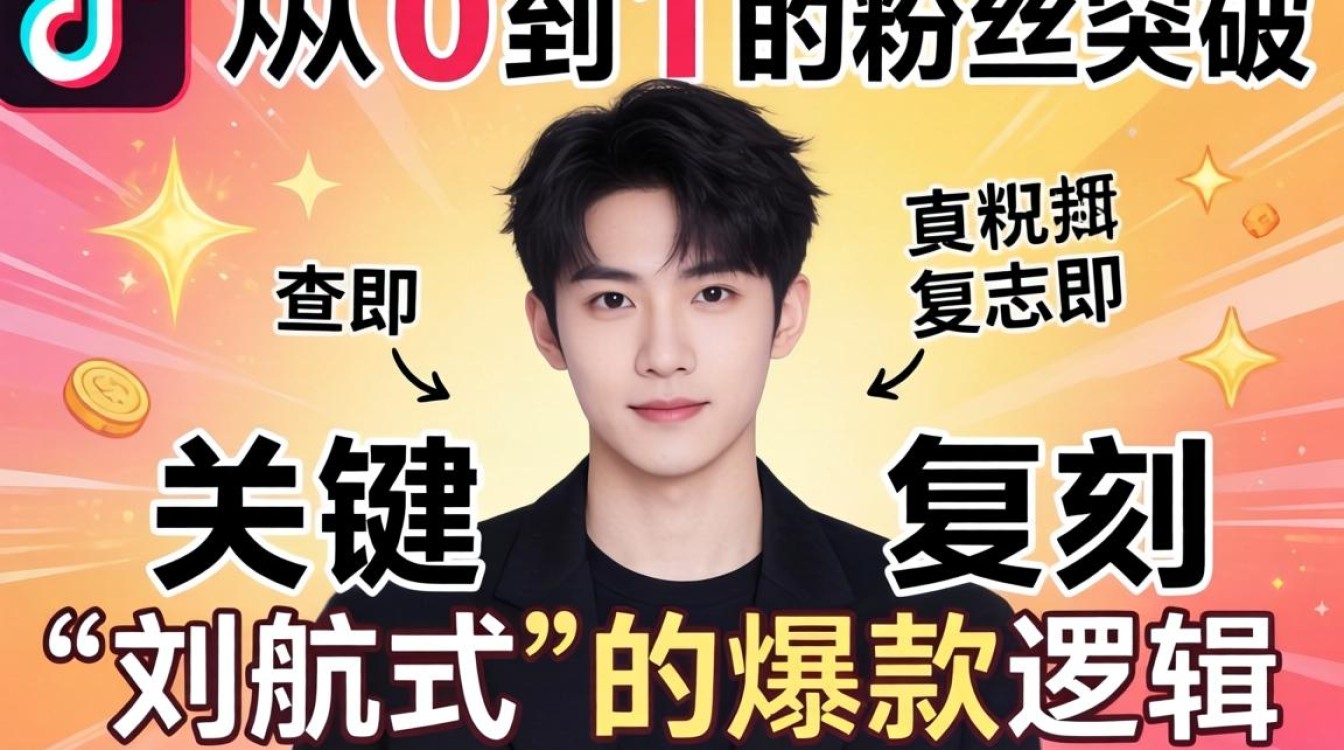快手网红刘航TikTok涨粉秘籍普通人能学吗