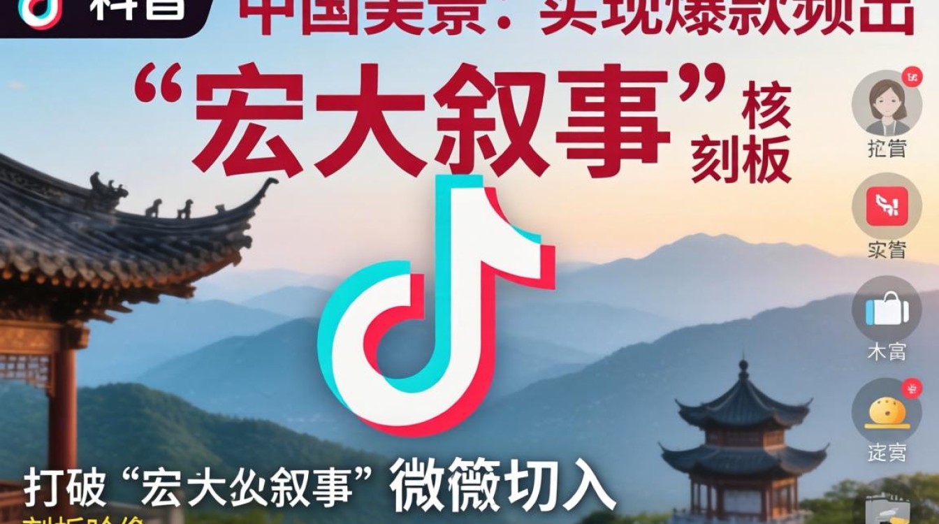 TikTok 上中国的美景内容创作技巧