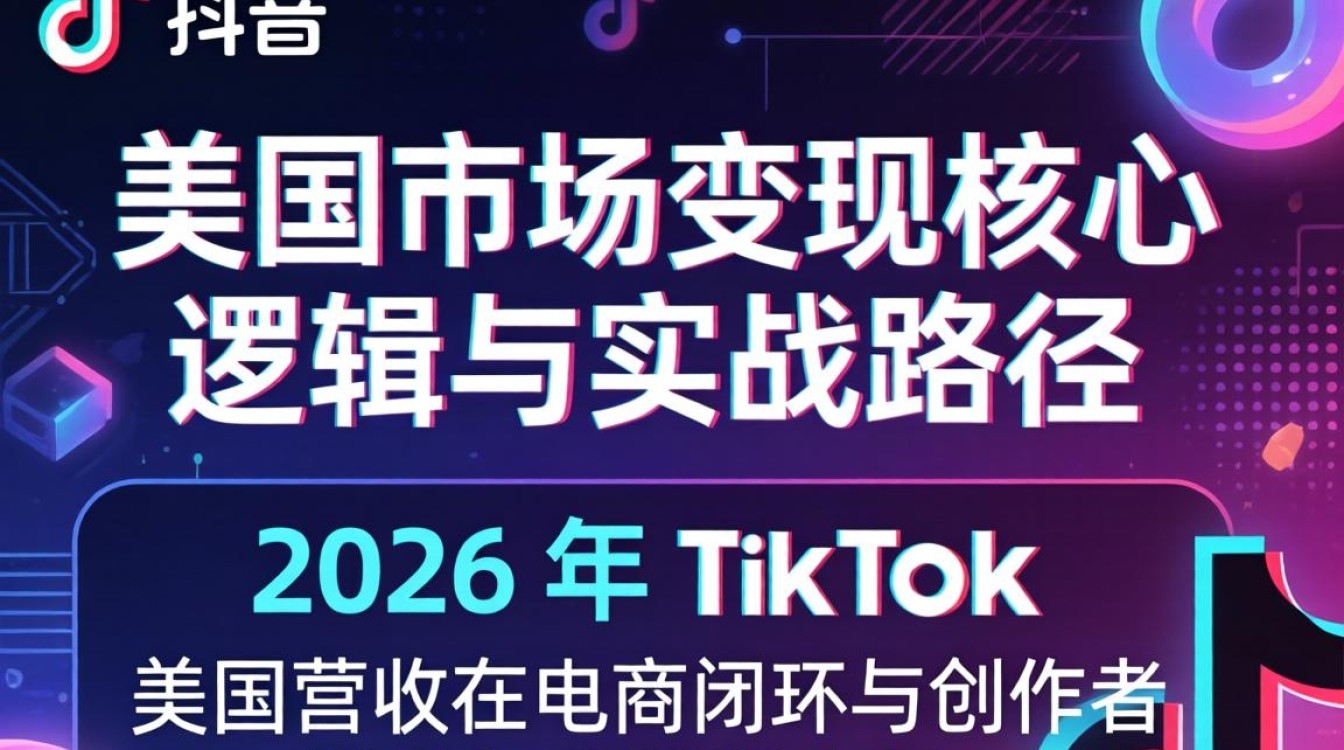 TikTok 美国营收 2026 海外市场变现技巧