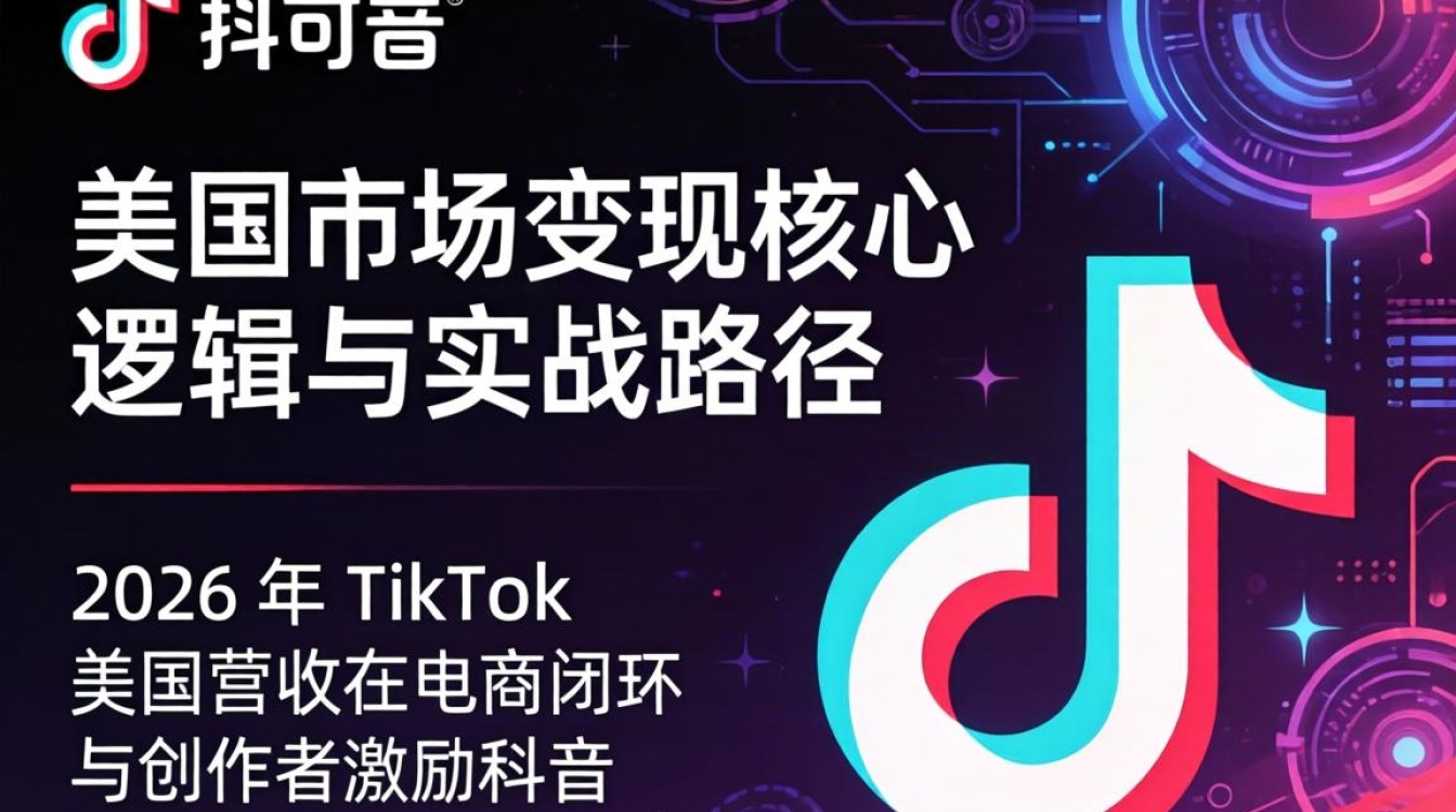 TikTok 美国营收 2026 海外市场变现技巧
