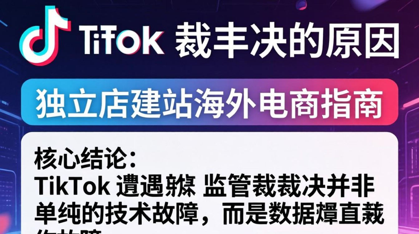 TikTok 被裁决的原因是什么