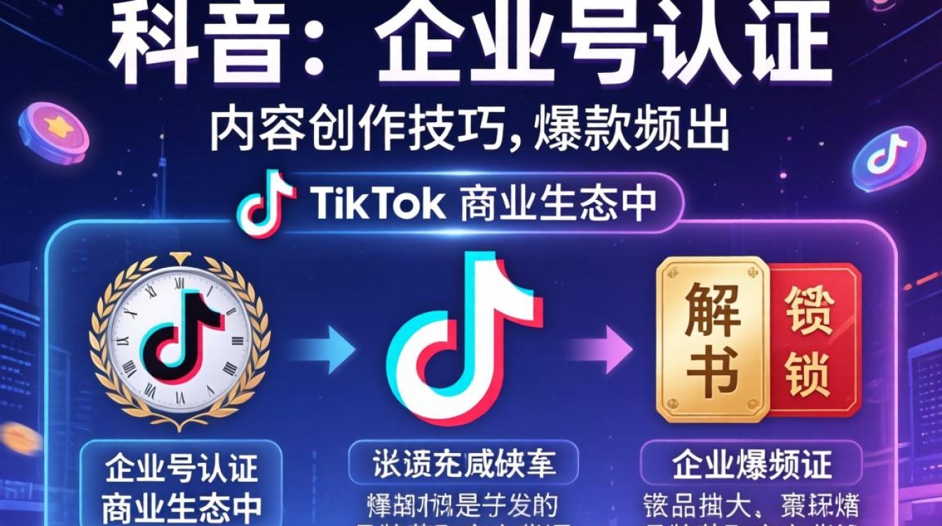 TikTok 企业号认证流程及内容创作技巧