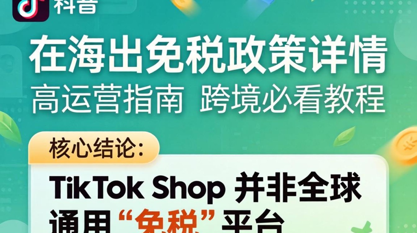 TikTok 免税政策详情是什么