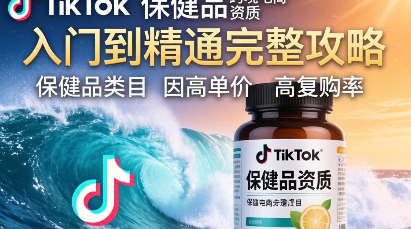 TikTok 保健品资质怎么办理