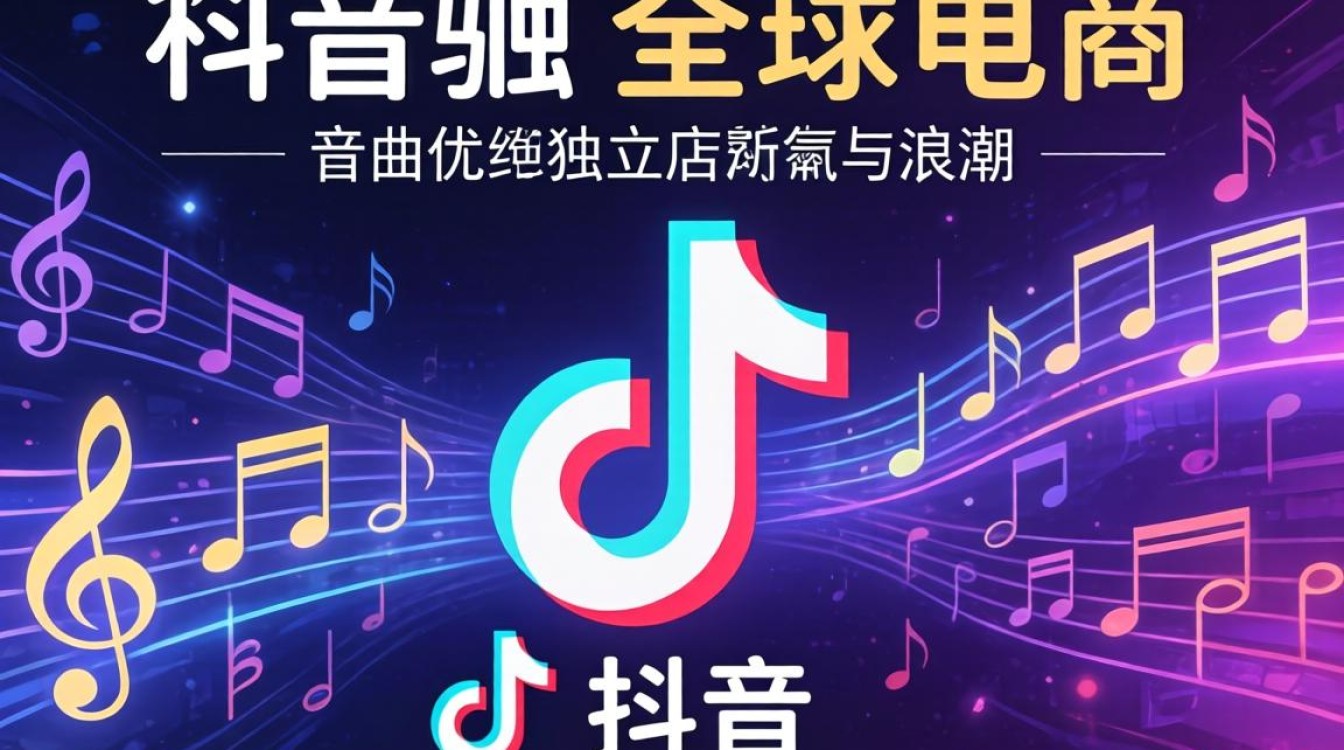 TikTok 歌曲音谱线独立站建站海外电商指南怎么做