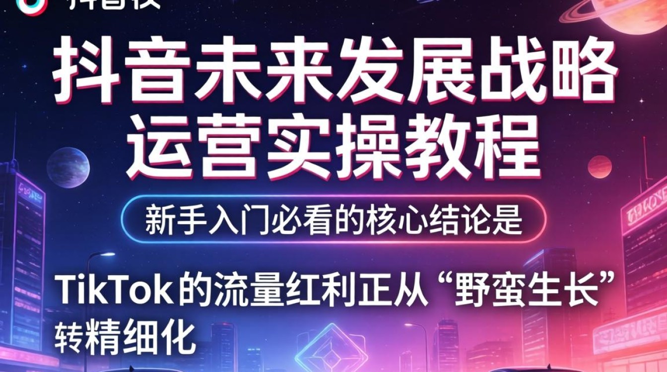 TikTok 未来发展战略运营实操教程