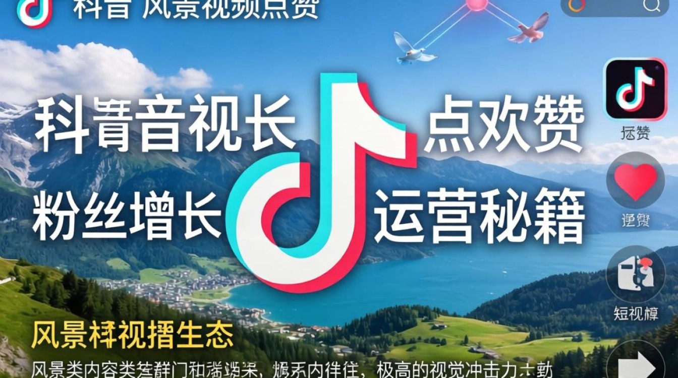 TikTok 风景视频点赞 粉丝增长运营秘籍