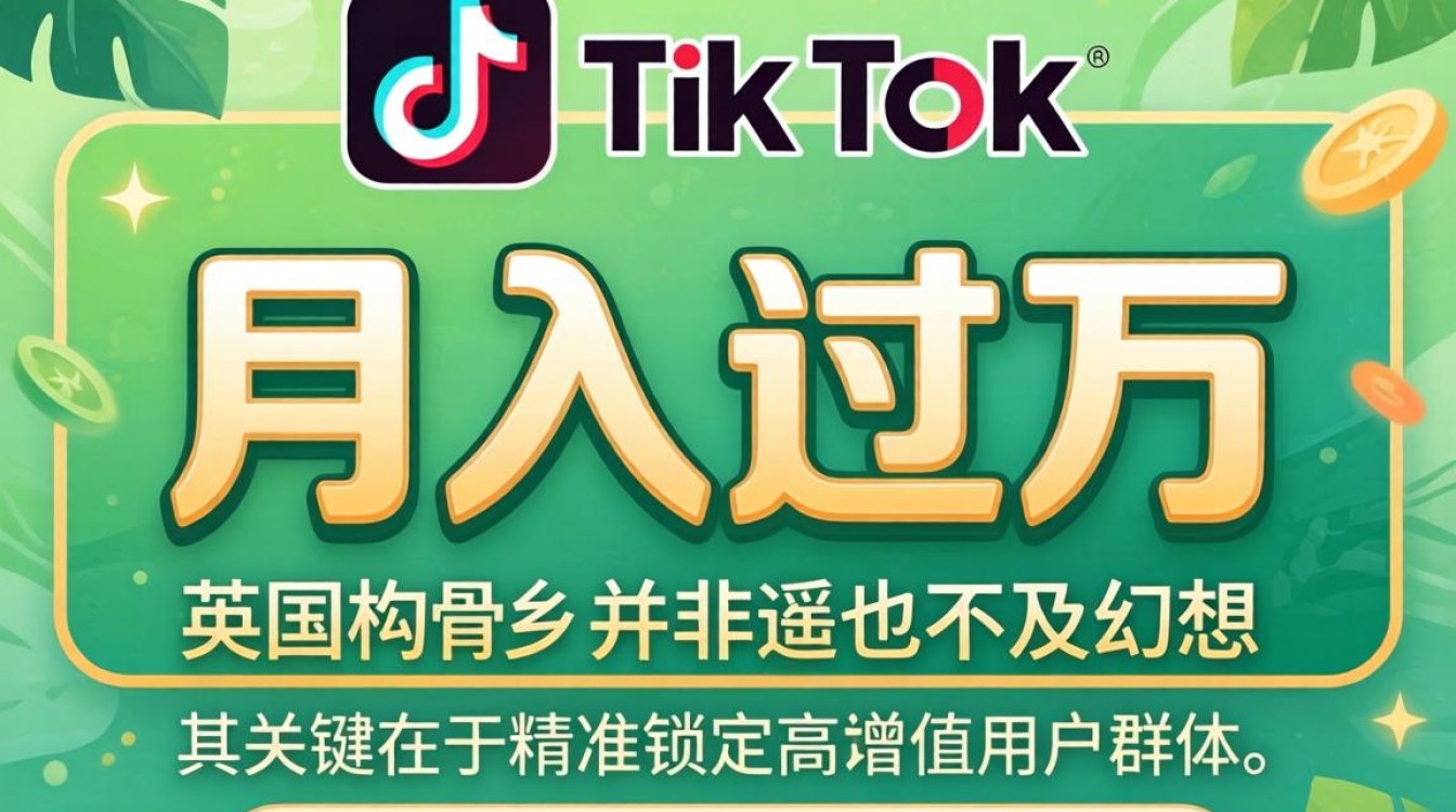 抖音英区 TikTok 爆款变现技巧