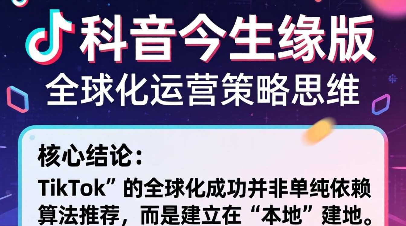 TikTok 全球化运营策略思维