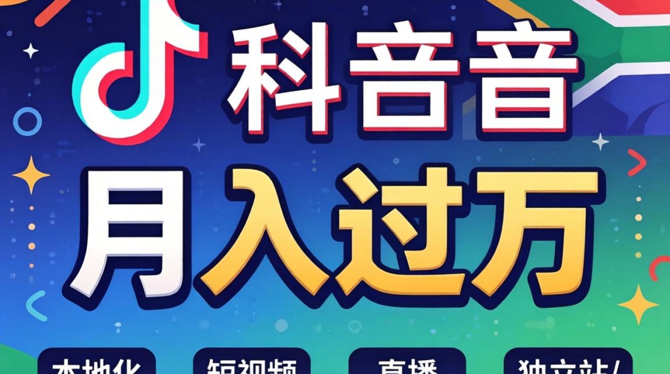 TikTok 南非变现技巧月入过万
