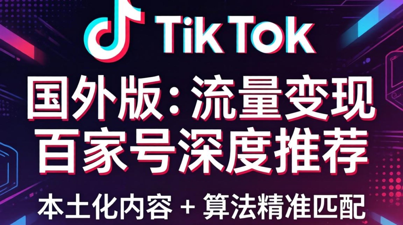 百家号海外版TikTok运营技巧如何获得推荐