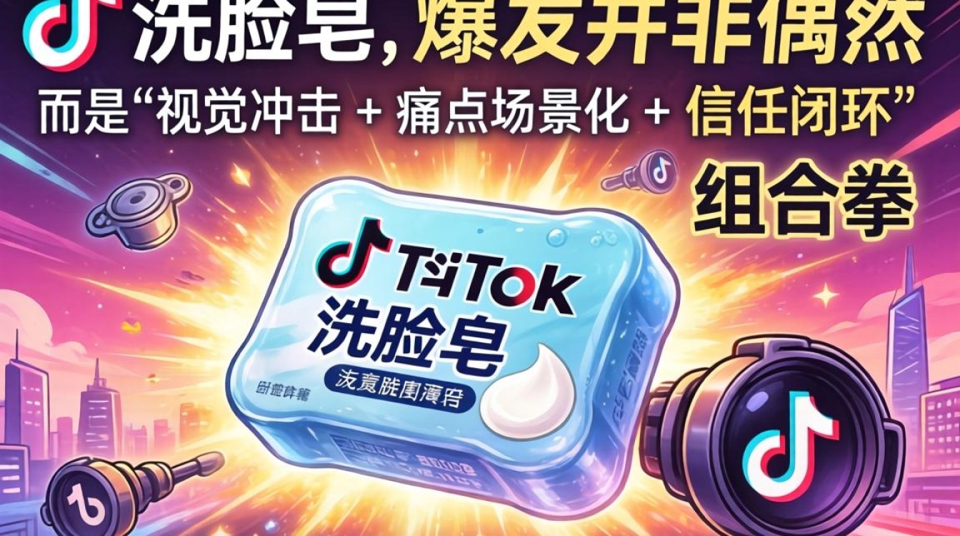 TikTok 爆品洗脸皂 粉丝增长运营秘籍