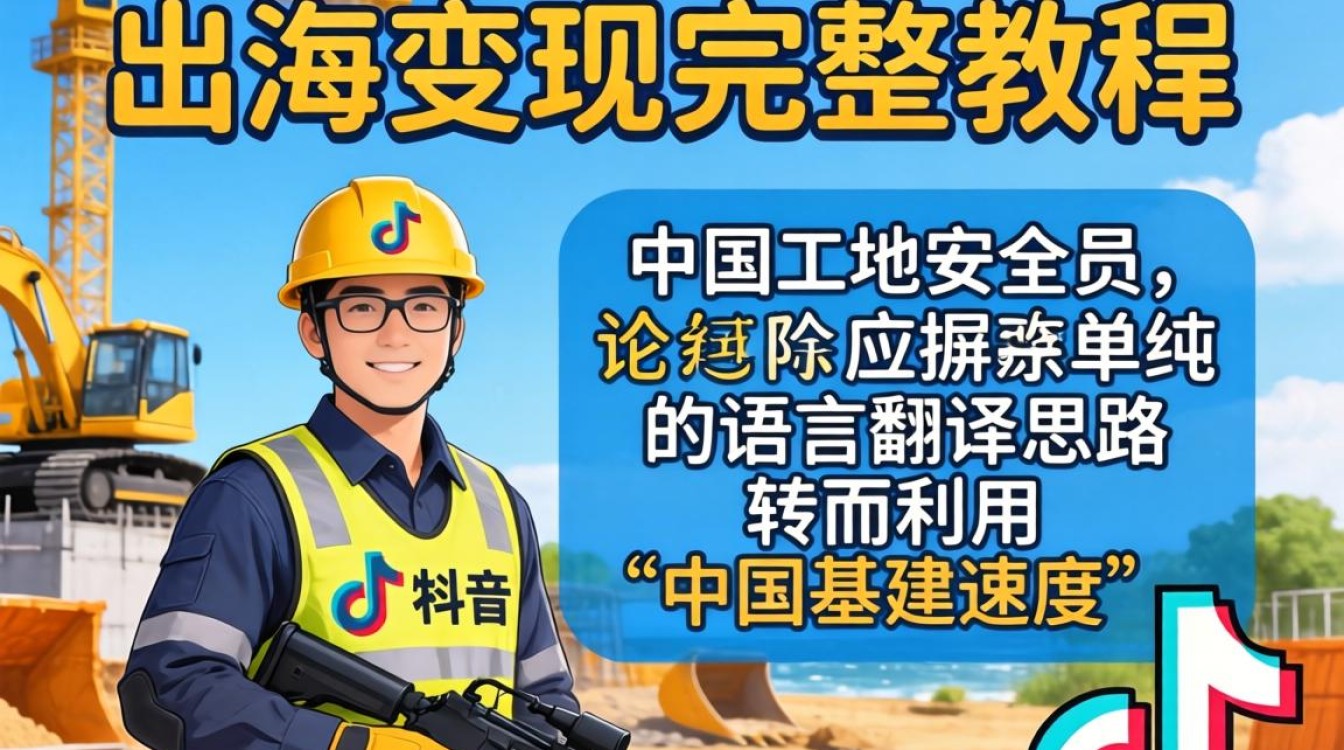 TikTok 工地安全员 出海变现完整教程