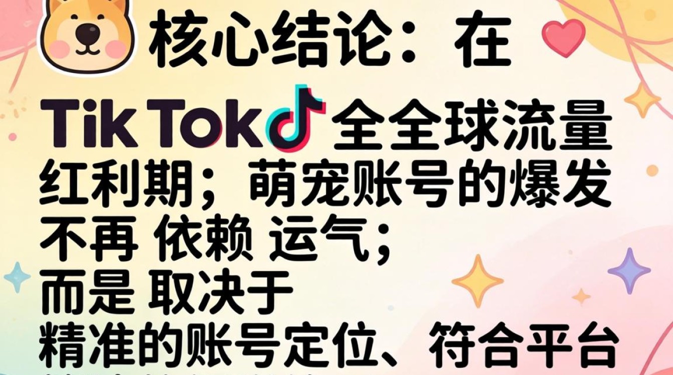 TikTok 萌宠类名称 全球账号粉丝增长秘籍
