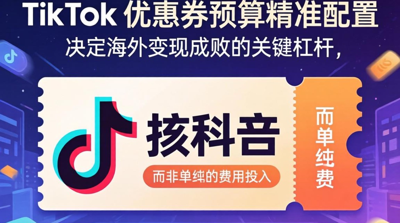TikTok 优惠券预算怎么设置