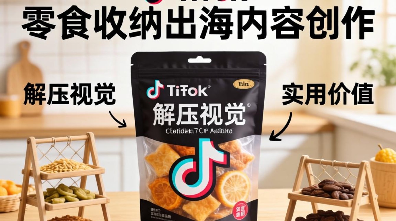 TikTok 零食收纳技巧与出海内容创作