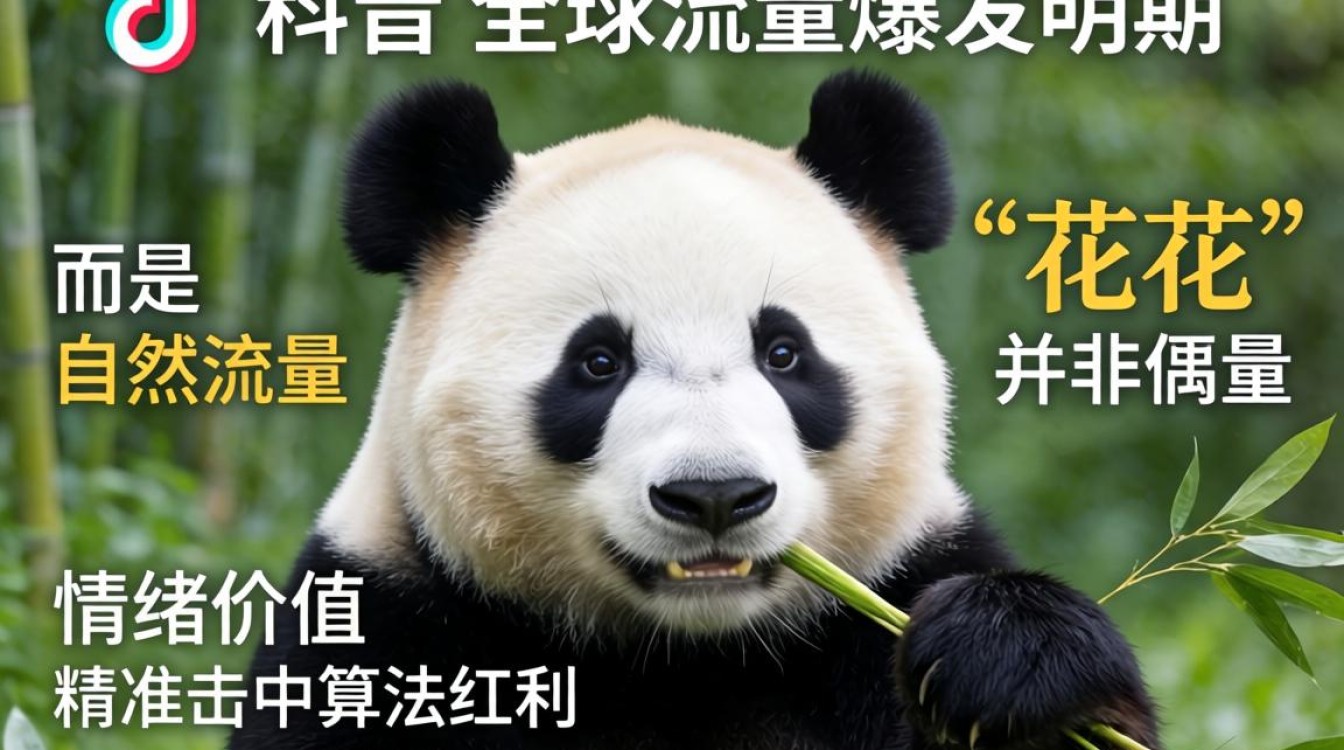 网红经济下大熊猫花花为何火遍TikTok